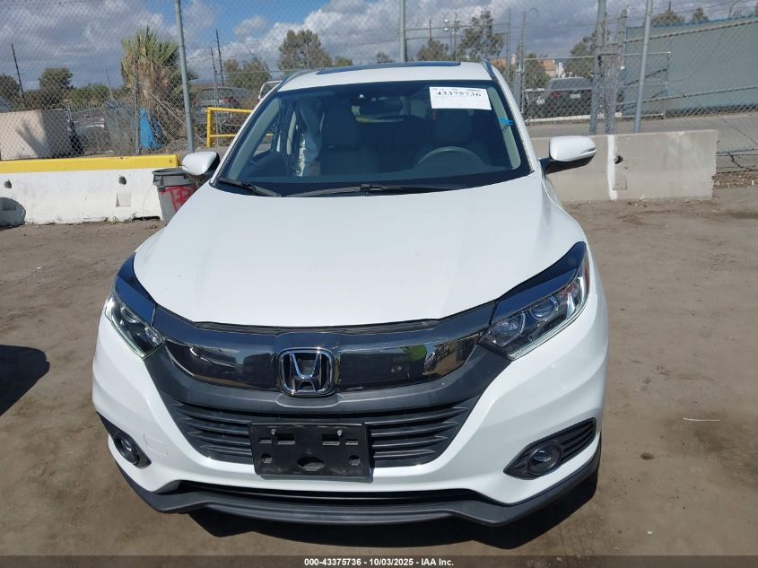 2022 Honda Hr-V 2Wd Ex VIN: 3CZRU5H59NM721313 Lot: 43375736