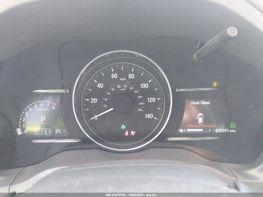 2022 Honda Hr-V 2Wd Ex VIN: 3CZRU5H59NM721313 Lot: 43375736