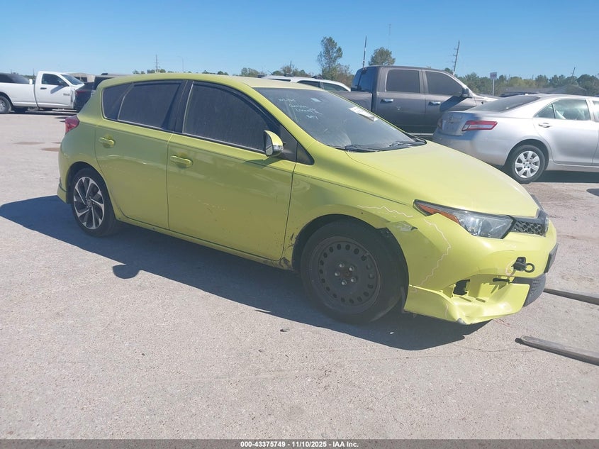 Vin: jtnkarje4hj551697, lot: 43870492, toyota corolla im 2017 img_1