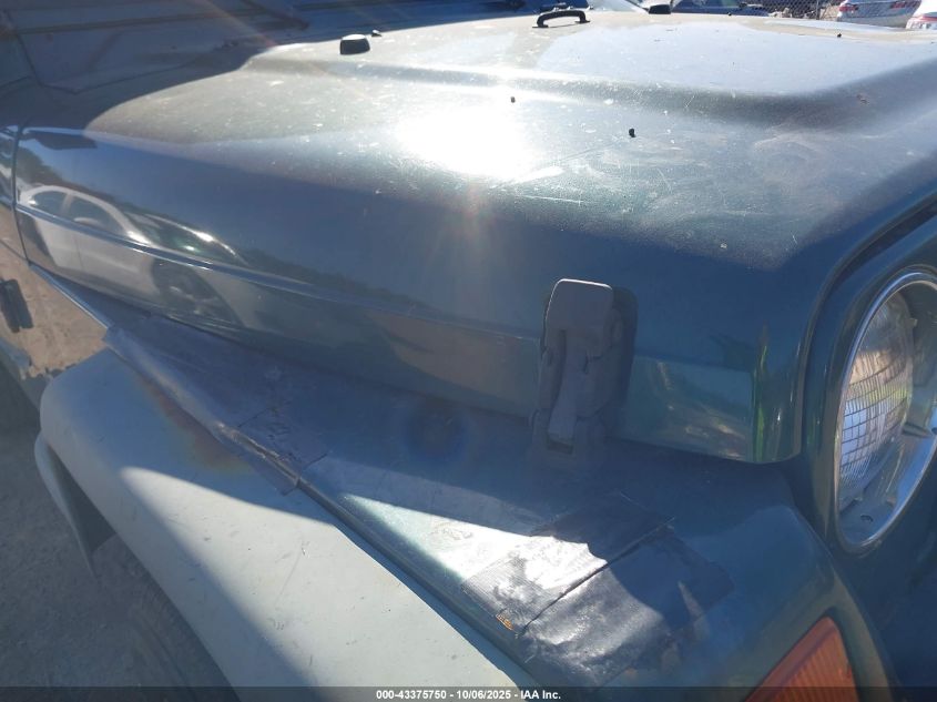 1999 Jeep Wrangler Se VIN: 1J4FY29P7XP457592 Lot: 43375750