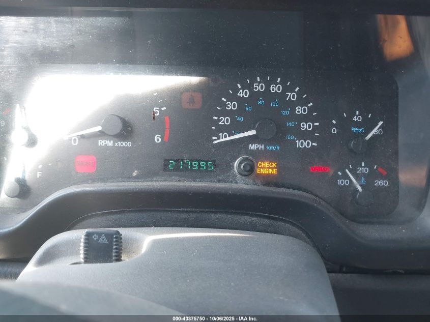 1999 Jeep Wrangler Se VIN: 1J4FY29P7XP457592 Lot: 43375750