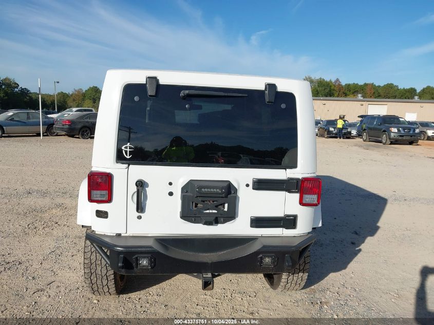 2016 Jeep Wrangler Unlimited Sahara VIN: 1C4HJWEG8GL143778 Lot: 43375751