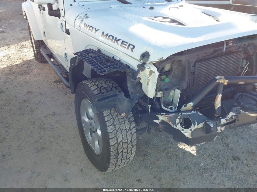 2016 Jeep Wrangler Unlimited Sahara VIN: 1C4HJWEG8GL143778 Lot: 43375751