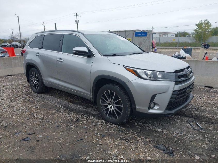 2018 Toyota Highlander Se VIN: 5TDJZRFH3JS547032 Lot: 43375798