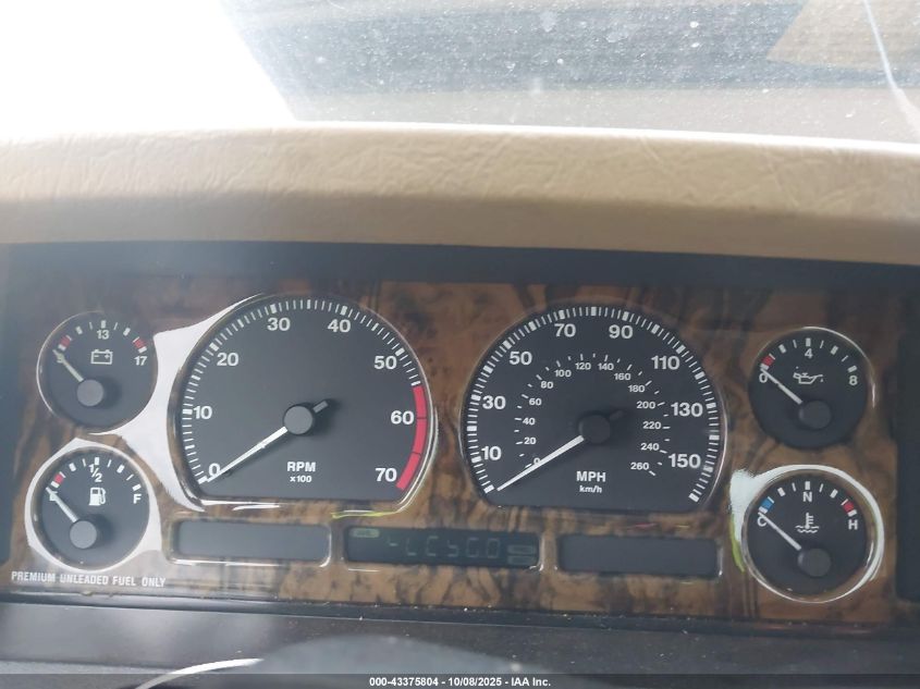 1991 Jaguar Xj6 Vanden Plas VIN: SAJKY1743MC639558 Lot: 43375804