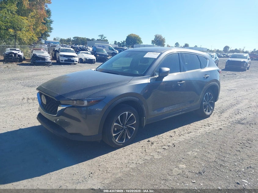 Vin: jm3kfbemxn0620237, lot: 43870553, mazda cx-5 2.5 s premium plus 20222