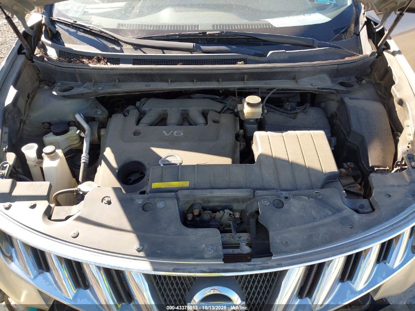 2009 Nissan Murano S VIN: JN8AZ18W59W212657 Lot: 43375813