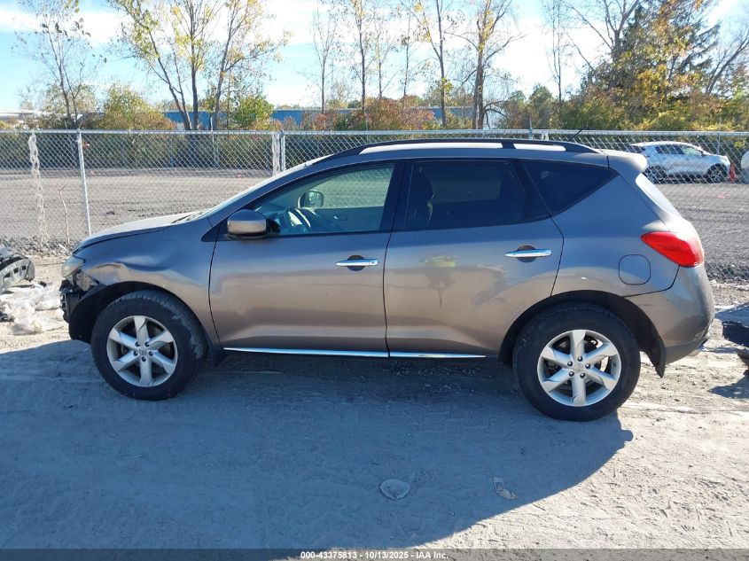 2009 Nissan Murano S VIN: JN8AZ18W59W212657 Lot: 43375813