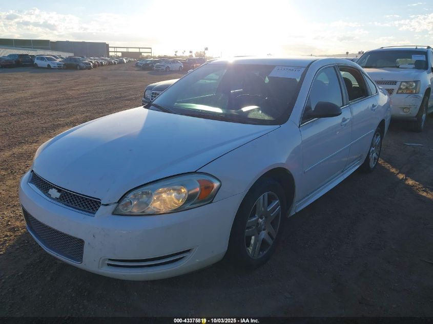2013 Chevrolet Impala Lt VIN: 2G1WG5E37D1216954 Lot: 43375819