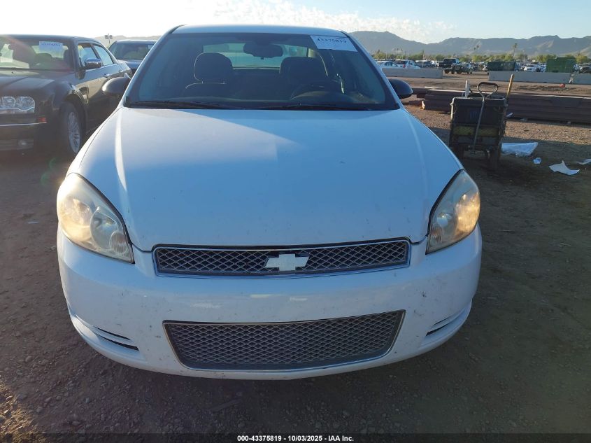 2013 Chevrolet Impala Lt VIN: 2G1WG5E37D1216954 Lot: 43375819