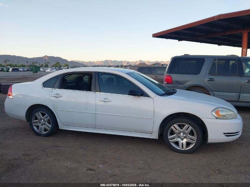 2013 Chevrolet Impala Lt VIN: 2G1WG5E37D1216954 Lot: 43375819