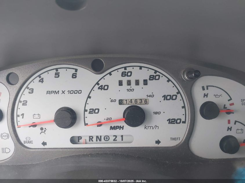 2003 Ford Explorer Sport Trac Xls/Xlt VIN: 1FMZU67E53UB81332 Lot: 43375832