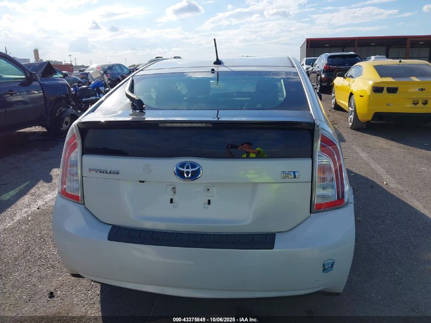 2014 Toyota Prius Three VIN: JTDKN3DU3E1758781 Lot: 43375849