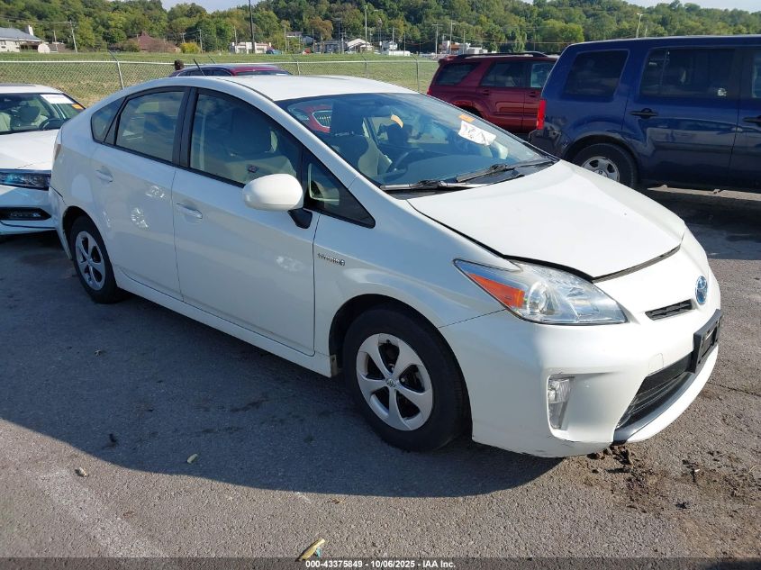 2014 Toyota Prius Three VIN: JTDKN3DU3E1758781 Lot: 43375849
