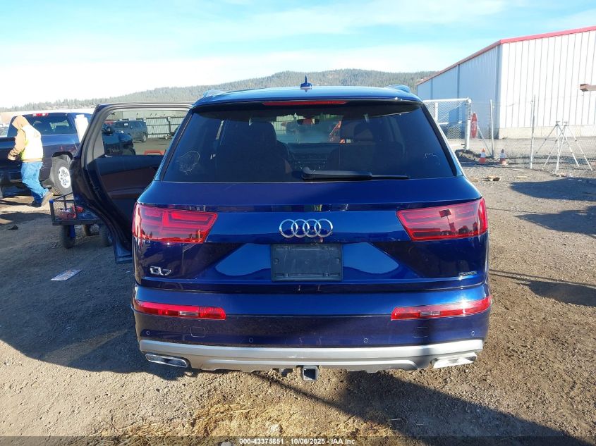 2019 Audi Q7 55 Premium VIN: WA1LAAF74KD044772 Lot: 43375851