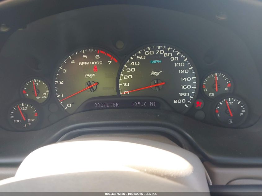 2003 Chevrolet Corvette VIN: 1G1YY22G235115667 Lot: 43375856