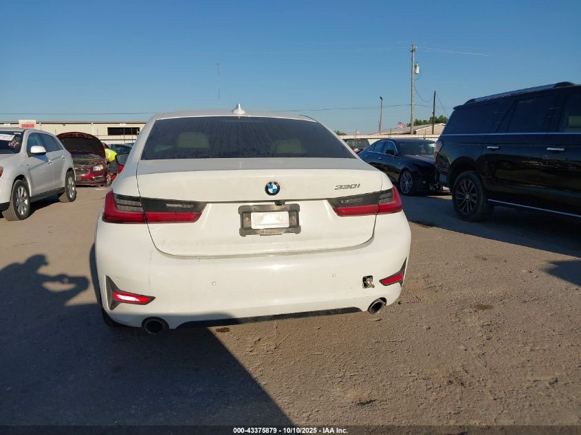2021 BMW 330I VIN: 3MW5R1J09M8C00173 Lot: 43375879