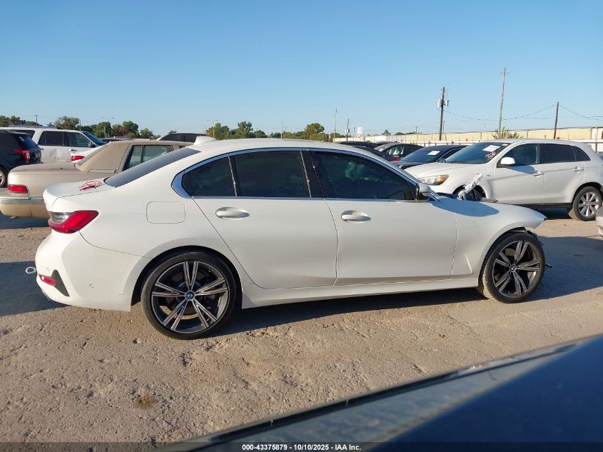 2021 BMW 330I VIN: 3MW5R1J09M8C00173 Lot: 43375879