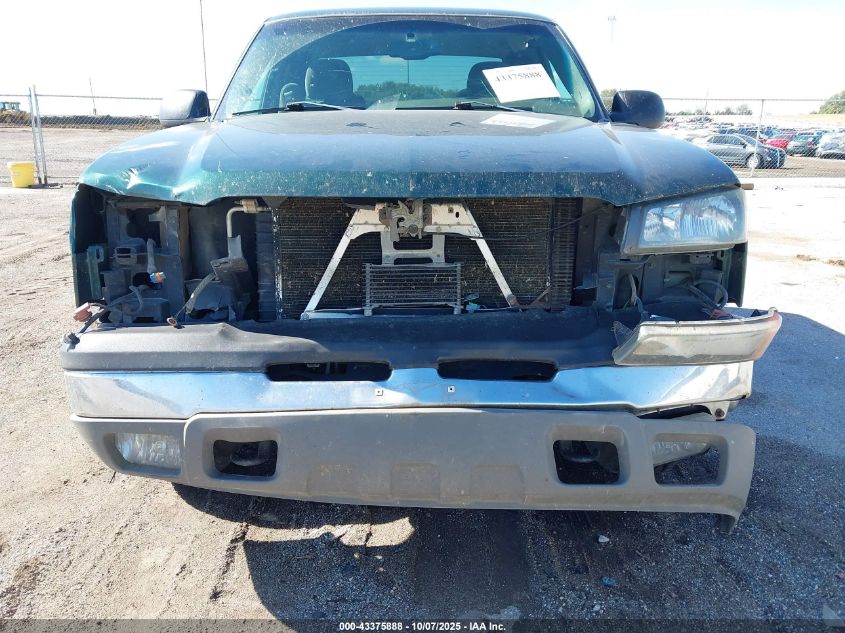 2003 Chevrolet Silverado 1500 Ls VIN: 2GCEK19T331316925 Lot: 43375888