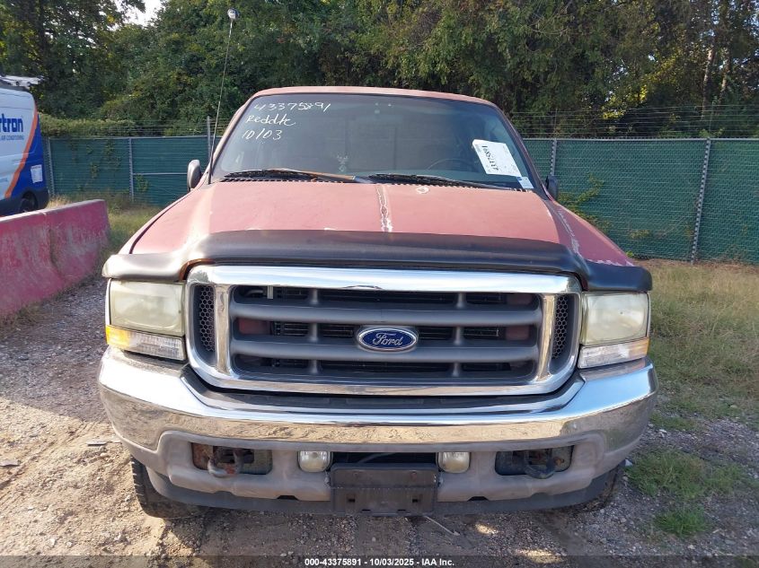 2003 Ford F-250 Lariat/Xl/Xlt VIN: 1FTNX21F53EA54885 Lot: 43375891