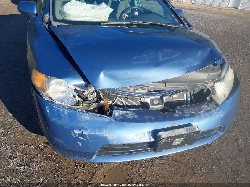 2008 Honda Civic Lx VIN: 1HGFA16568L078369 Lot: 43375893