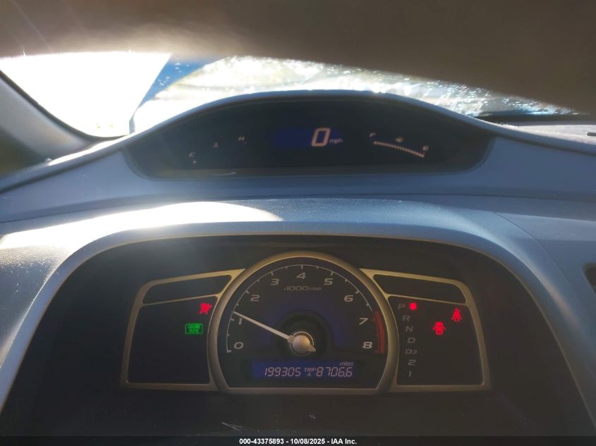 2008 Honda Civic Lx VIN: 1HGFA16568L078369 Lot: 43375893