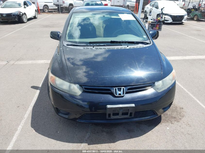 2006 Honda Civic Lx VIN: 2HGFG12656H530807 Lot: 43375913
