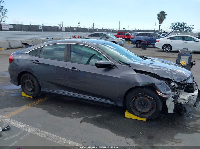 2016 Honda Civic Lx VIN: 19XFC2F57GE204070 Lot: 43375917