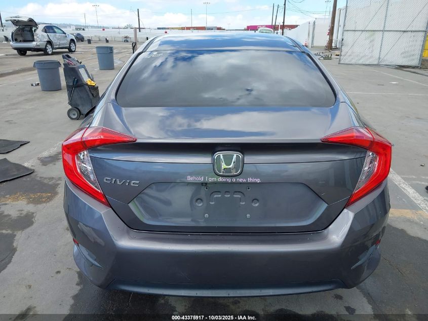 2016 Honda Civic Lx VIN: 19XFC2F57GE204070 Lot: 43375917