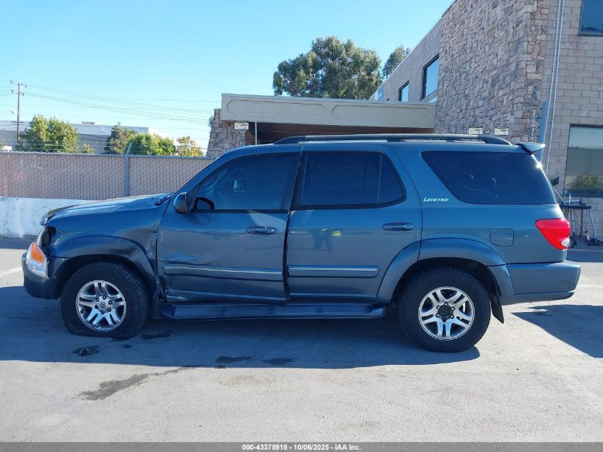 2006 Toyota Sequoia Limited V8 VIN: 5TDZT38A86S281208 Lot: 43375918