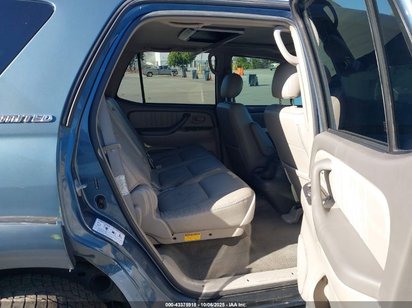 2006 Toyota Sequoia Limited V8 VIN: 5TDZT38A86S281208 Lot: 43375918