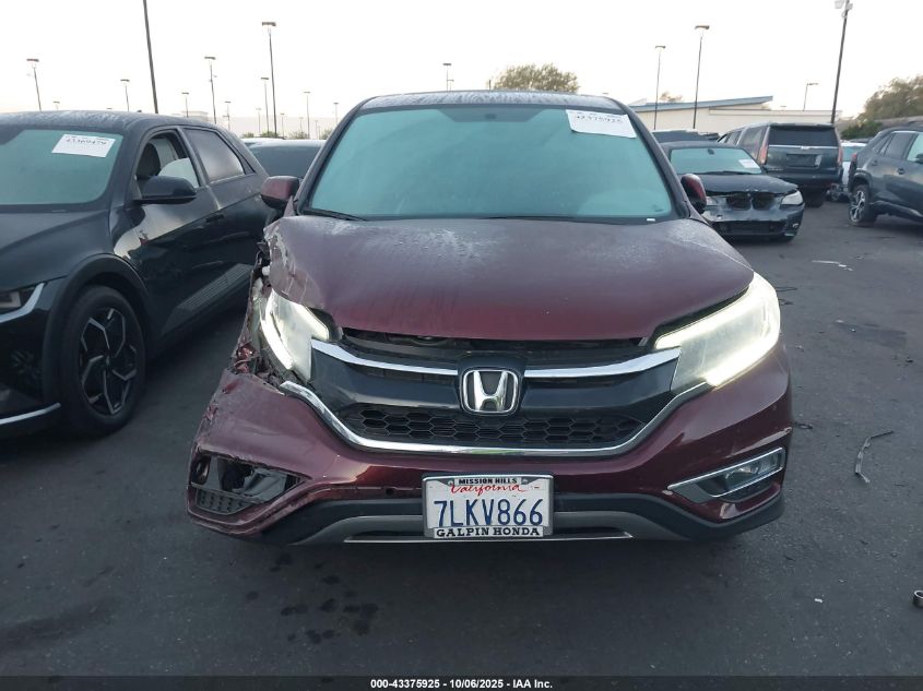 2015 Honda Cr-V Ex VIN: 2HKRM3H55FH524463 Lot: 43375925