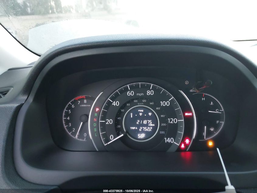 2015 Honda Cr-V Ex VIN: 2HKRM3H55FH524463 Lot: 43375925