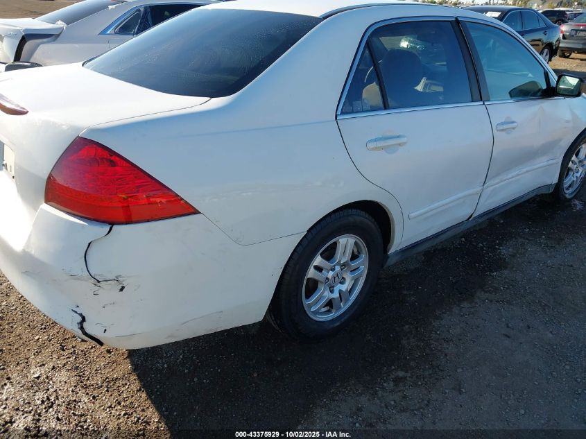 2006 Honda Accord 2.4 Lx VIN: 1HGCM56476A024034 Lot: 43375929