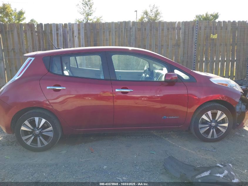 2015 Nissan Leaf Sv VIN: 1N4AZ0CP7FC318410 Lot: 43375945