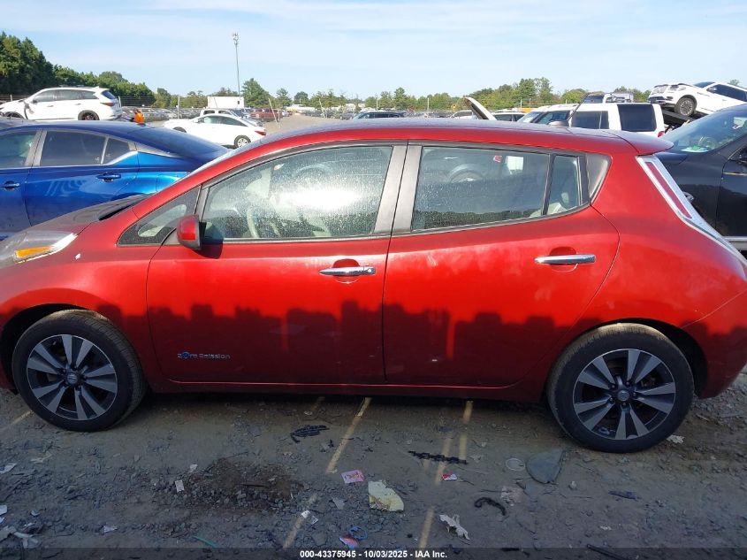 2015 Nissan Leaf Sv VIN: 1N4AZ0CP7FC318410 Lot: 43375945