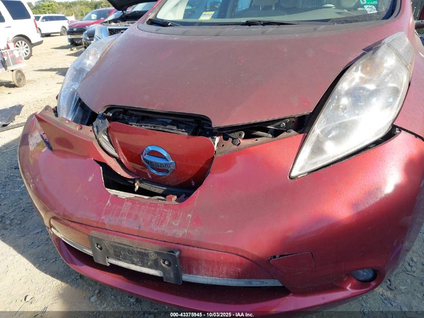 2015 Nissan Leaf Sv VIN: 1N4AZ0CP7FC318410 Lot: 43375945