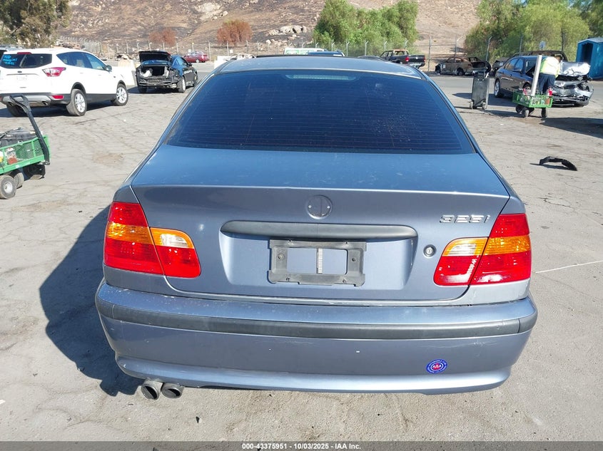 2004 BMW 325I VIN: WBAAZ33464KP87649 Lot: 43375951