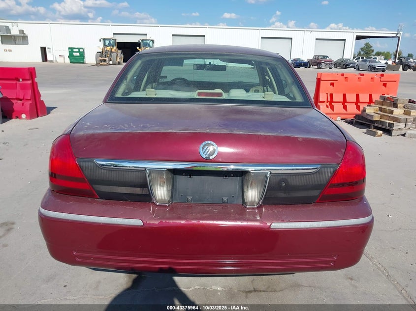 2007 Mercury Grand Marquis Gs VIN: 2MEFM74V87X620456 Lot: 43375964