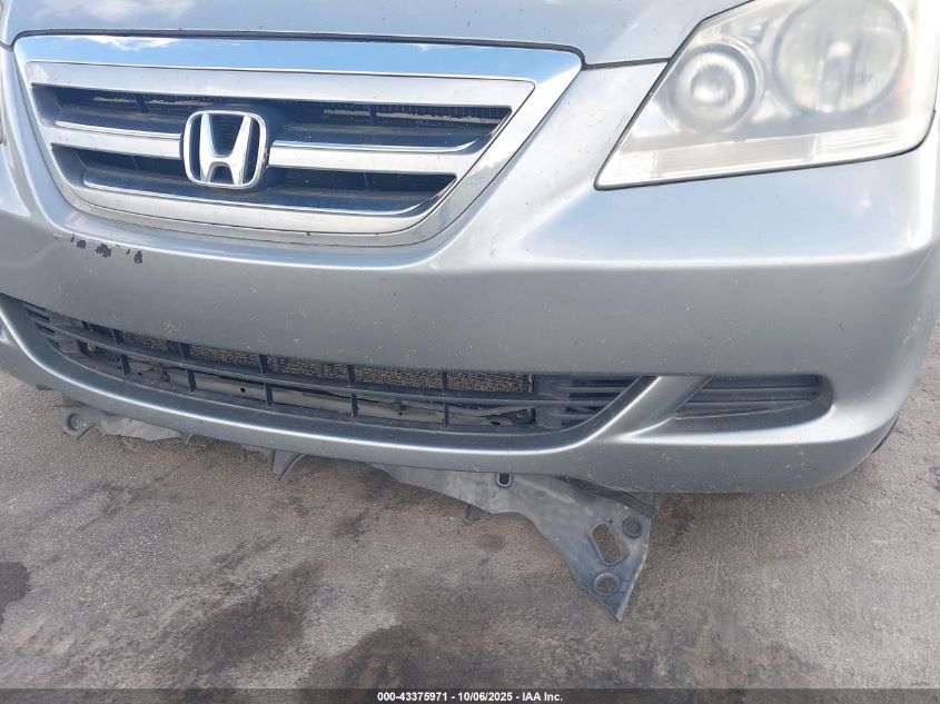 2005 Honda Odyssey Ex VIN: 5FNRL384X5B065437 Lot: 43375971