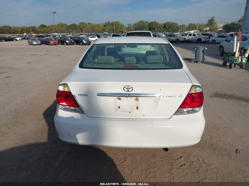 2005 Toyota Camry Le VIN: 4T1BE32K35U417876 Lot: 43375975