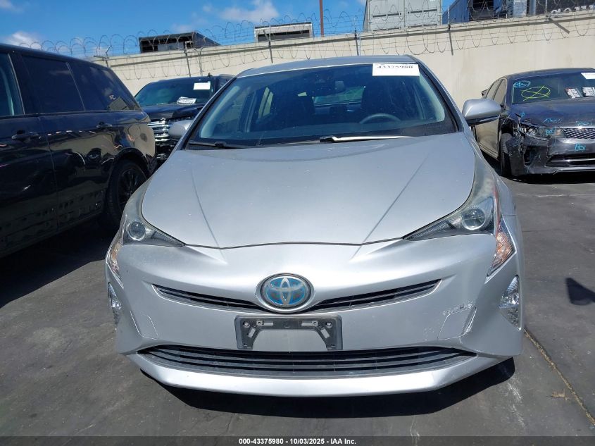2016 Toyota Prius Four Touring VIN: JTDKARFU5G3502564 Lot: 43375980