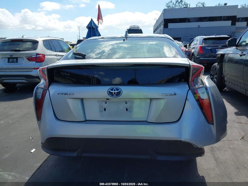 2016 Toyota Prius Four Touring VIN: JTDKARFU5G3502564 Lot: 43375980