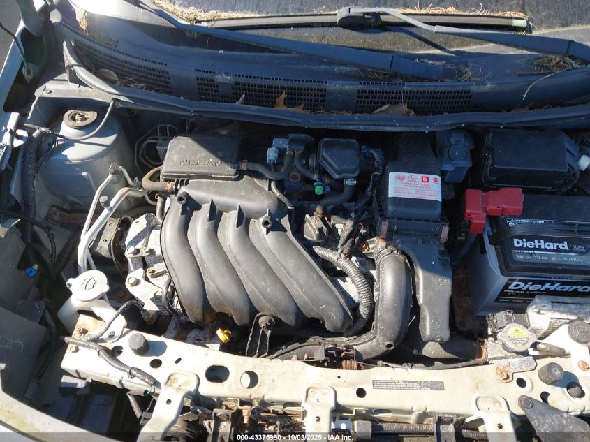 2012 Nissan Versa 1.6 S VIN: 3N1CN7AP0CL856234 Lot: 43375990