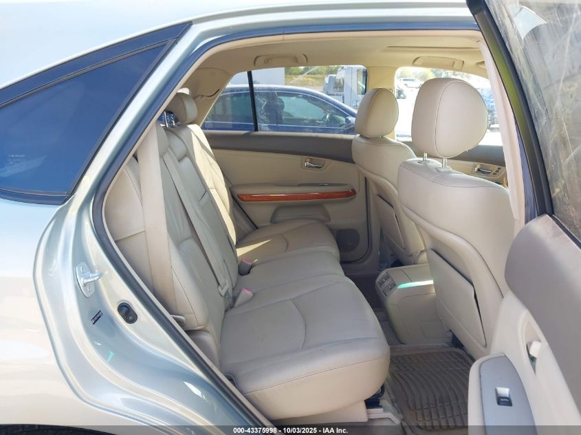 2008 Lexus Rx 350 VIN: JTJHK31UX82050403 Lot: 43375998