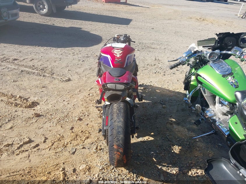 2009 Honda Cbr600 Rr VIN: JH2PC40129K200585 Lot: 43376002