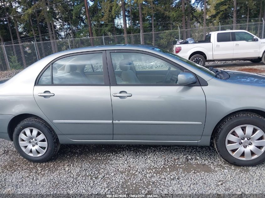 2004 Toyota Corolla Le VIN: 1NXBR38E94Z210395 Lot: 43376006