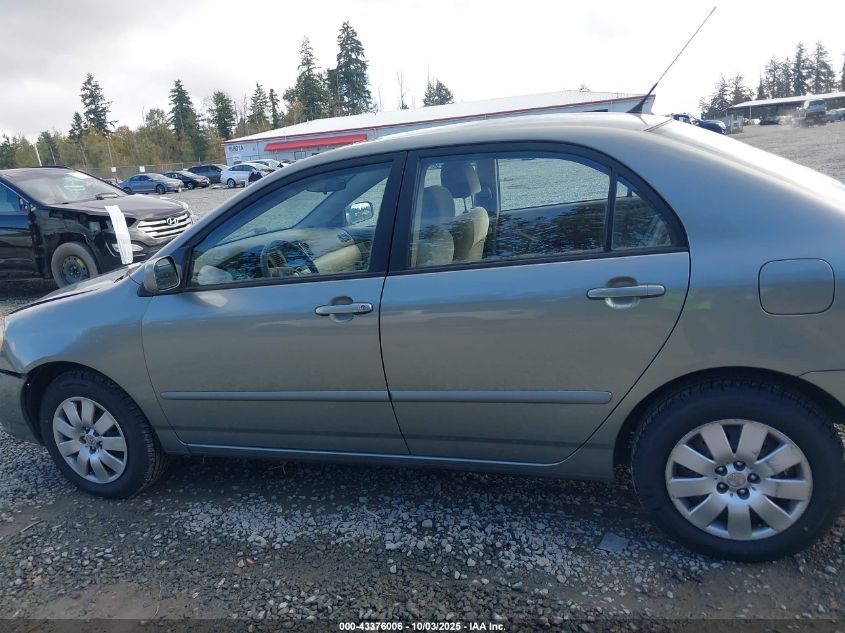 2004 Toyota Corolla Le VIN: 1NXBR38E94Z210395 Lot: 43376006