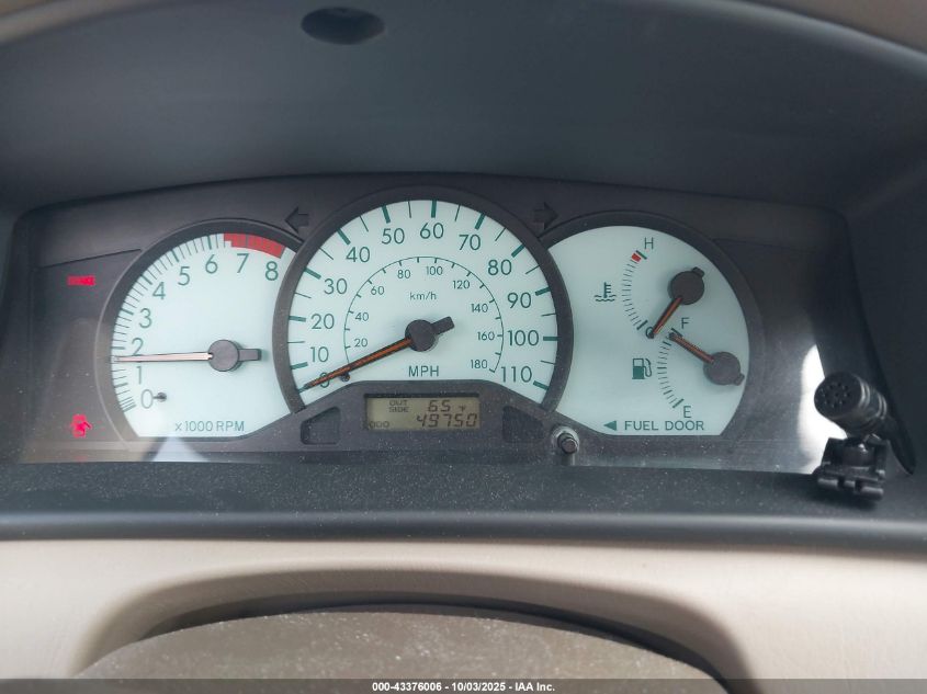 2004 Toyota Corolla Le VIN: 1NXBR38E94Z210395 Lot: 43376006