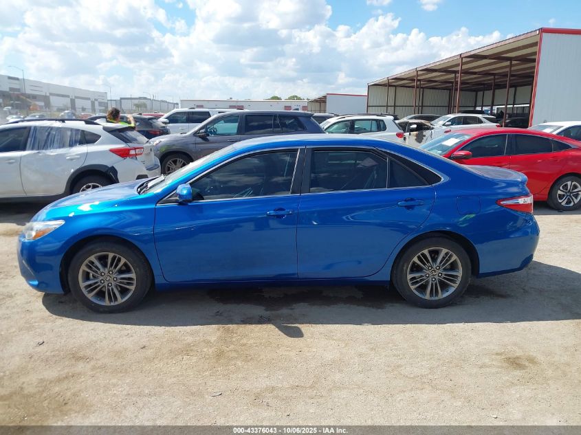 2017 Toyota Camry Se VIN: 4T1BF1FKXHU647544 Lot: 43376043